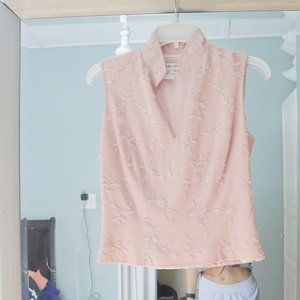 Soft Pink Couture Zola Evening Top